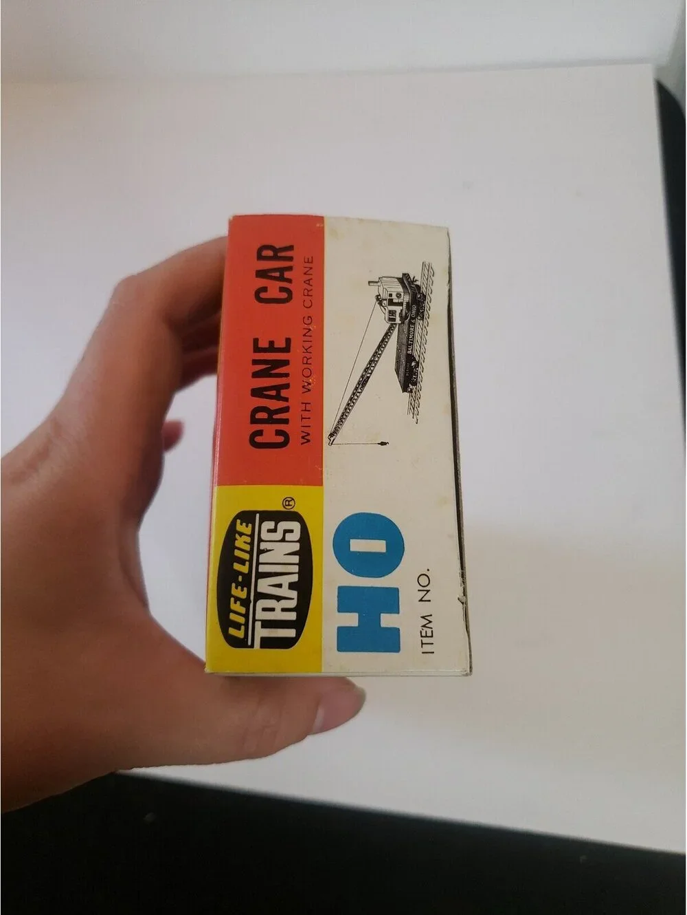 Life-Like Trains Crane Car #08582 in Box